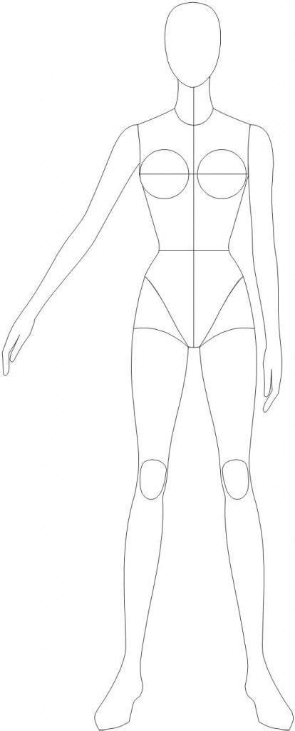 Diário do Figurino Desenhando corpo feminino Desenho de moda