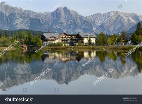 Wildsee Lake At Dawn Seefeld Tirol Austria Stock Photo 167184383