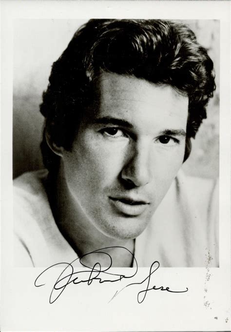 Sold At Auction Richard Gere Signed 7x5 Black And White Photographall