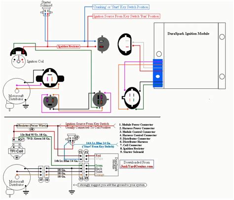 Ford Duraspark Ignition Wiring Diagram Wiring Diagram Duraspark 2