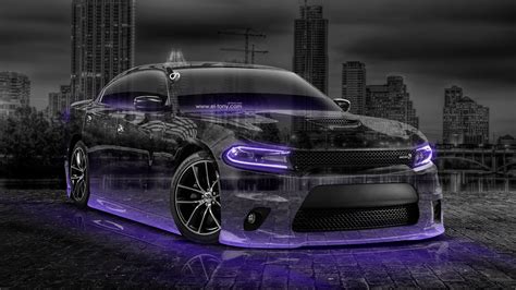 Dodge Charger Rt Muscle Crystal City Car 2015 Violet Neon 3d Hd