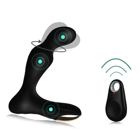 New Anal Plug Sex Toy Wireless Remote Control Electric Stimulate Prostate Massager Anal