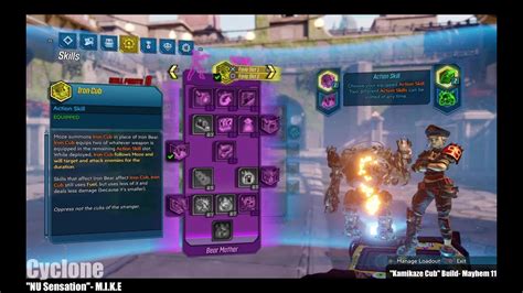 Borderlands 3 Build Showcase Kamikaze Cub Moze Build Mayhem 11