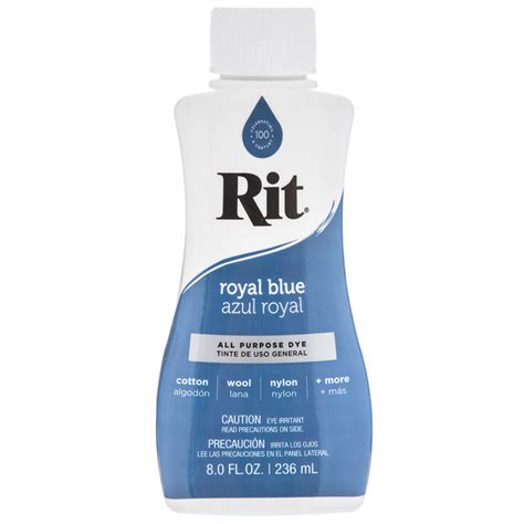 Royal Blue Rit Liquid Dye Hobby Lobby 492777