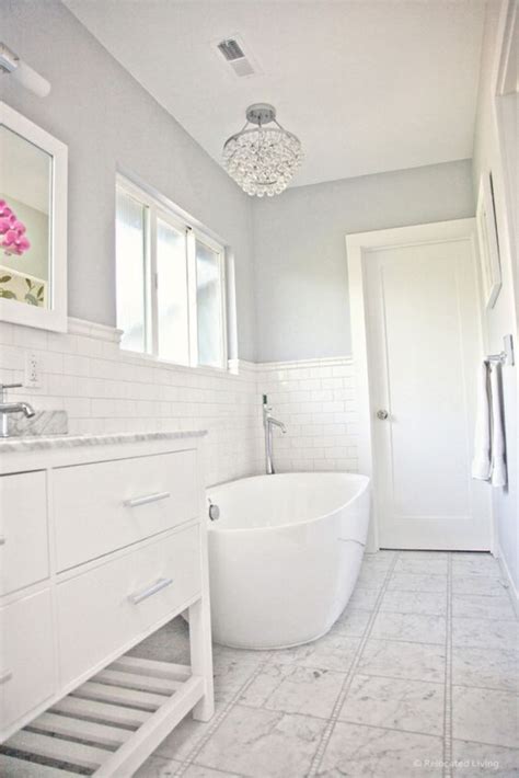20 Gray Paint Colors For Carrara Marble Bathroom