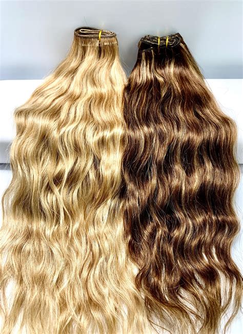 Wavy Weft Extensions World Of Hair