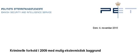 Politiets efterretningstjeneste (pet) har i årevis haft store problemer med at rekruttere betjente til aktionsstyrken (aks). Kriminelle forhold i 2009 med mulig ekstremistisk baggrund ...