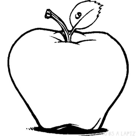 ᐈ Dibujos De Manzanas【top 30】animadas Para Colorear