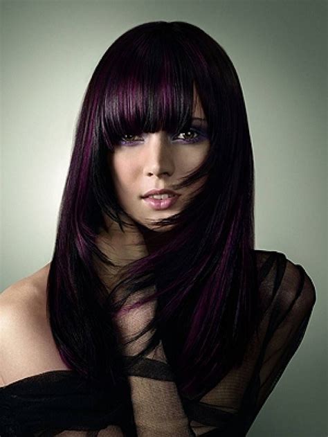 While tones are warm and cool, levels are dark and light. Violet Hair With Highlights Color Highlight Eggplant Hair ...