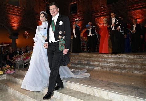 Swedish Royals Attended The 2022 Nobel Prize Banquet At Stockholm City Hall