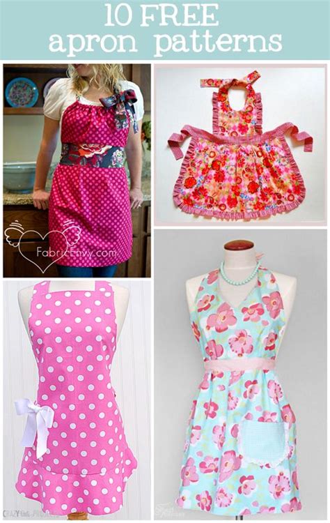 10 Free Apron Patterns Apron Pattern Free Aprons Patterns Sewing Aprons