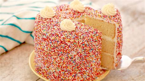 vanilla birthday cake recipe w buttercream frosting 2nd birthday gemma s bigger bolder baking