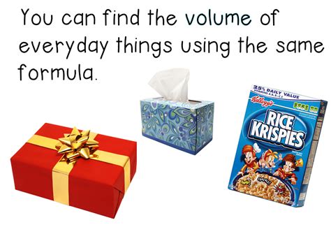 Find the perfect rectangular prism stock photo. Bloggerific!: It's Called the Voluuuuume!