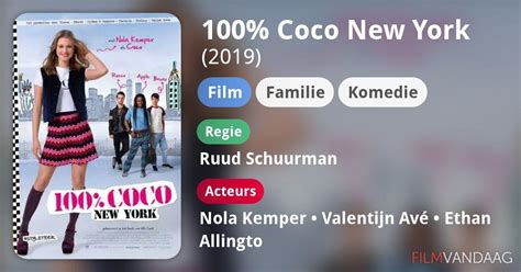 100 Coco New York Film 2019 Kopen Op Dvd Of Blu Ray Filmvandaagnl
