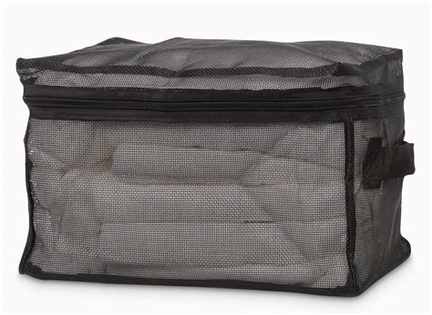 Inmate Property Storage Soft Storage Boxes Premium Zip Mesh Box