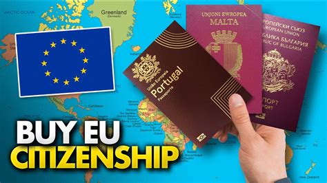How To Buy Eu Citizenship European Passports For Sale Youtube