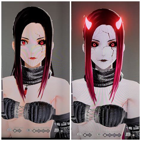 Here S My Oc Izanami Before And After Giving Up On Corruption R Codevein