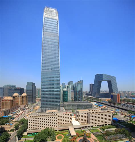 Beijings Tallest Skyscraper Open For Business