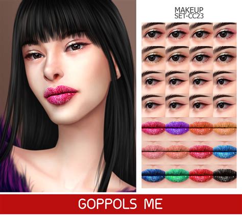 Gpme Gold Makeup Set Cc23 At Goppols Me Sims 4 Updates