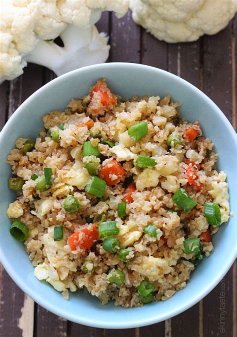 Cauliflower Fried Rice Skinnytaste