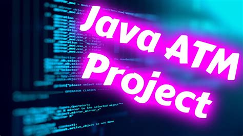 Beginner Java Atm Project Youtube