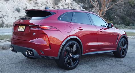 The Jaguar F Pace Svr Is An Absolute Brute Of An Suv Auto Recently