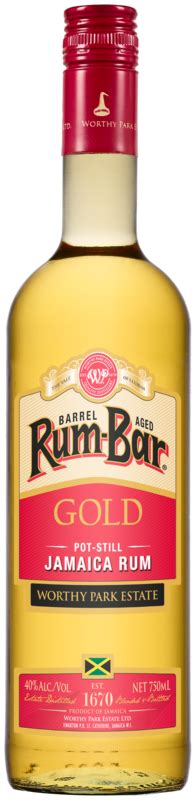 Rum Bar Gold Back Bar Project