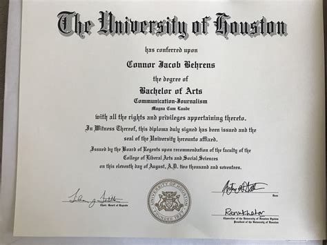 Bachelor Degree Of — Bachelors Degree