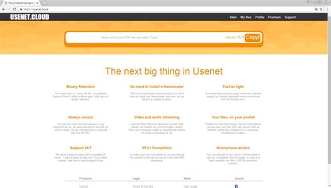 Usenet Cloud Alternatives And Similar Sites And Apps Alternativeto