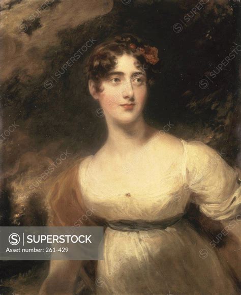 Portrait Of Mylady Raglaun Sir Thomas Lawrence 1769 1830 British Oil