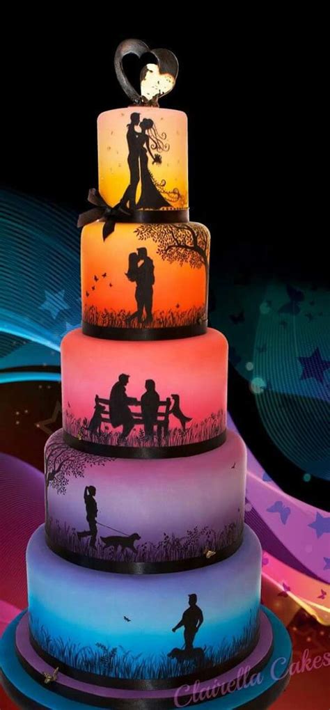 Airbrush Amazing Wedding Cakes Beautiful Wedding Cakes Wedding