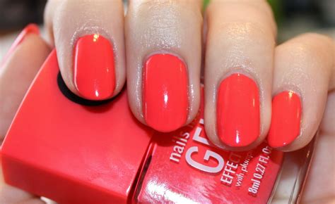 Nails Inc Gel Effect Polish In Kensington Passage Coral Nails