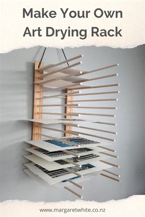Art Drying Rack Make Your Own For Your Studio Art Studio
