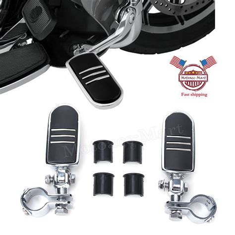 Chrome 125 1 14 Highway Foot Pegs For Harley Touring Road King