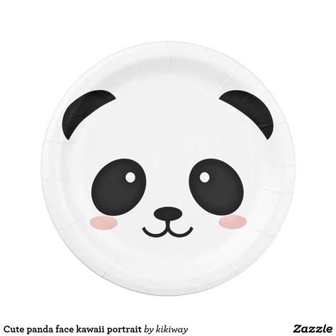 Cute Panda Face Kawaii Portrait Cute Panda Wallpaper Panda