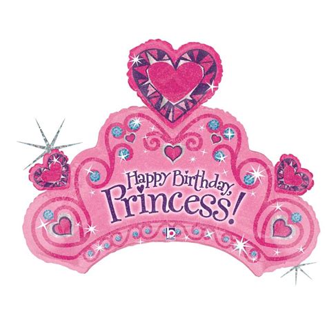 Happy Birthday Princess Crown