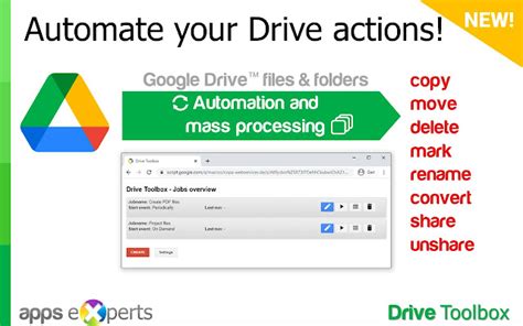 Drive Toolbox Copy Move Rename Files Folders Google Workspace
