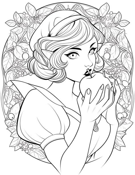 Coloring Pages Of Disney Princess