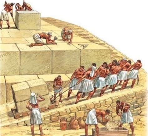 where were egyptian slaves buried