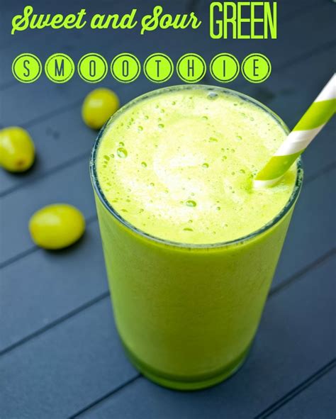 Sweet And Sour Green Smoothie Happy Healthy Mama