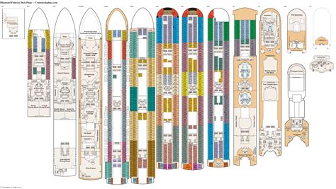 Tips q&a cruises from $ explore diamond princess cabins looking for a specific cabin? Diamond Princess Deck Plans, Diagrams, Pictures, Video