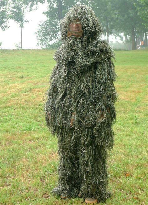 New Forest Design Camouflage Hunting Ghillie Suit Grass Type Clothing