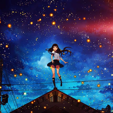 29 Anime Space Girl Wallpaper Anime Wallpaper