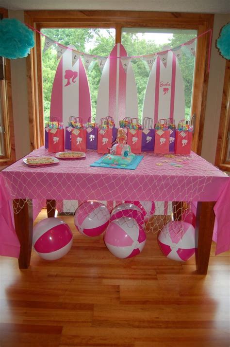 barbie pool party ideas how to blog