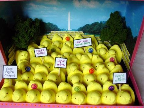 Easterpeepshow Saying Is Give Peeps A Chance People Go Crazy For