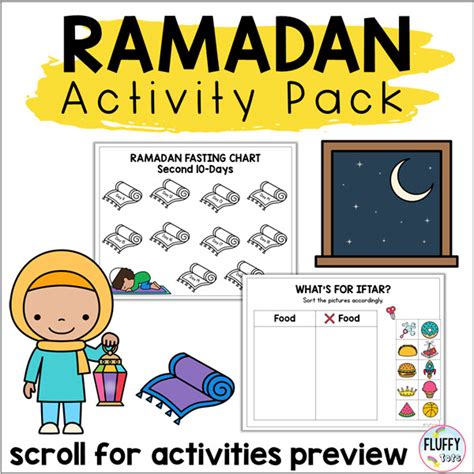 Ramadan Activities For Preschool Easy To Use Fluffytots