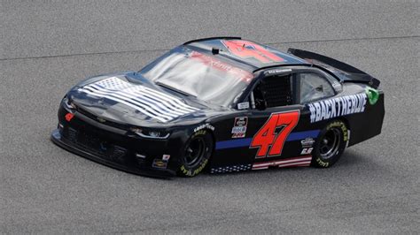 Happy race week from 'dega! NASCAR 'Thin Blue Line' car driven by Kyle Weatherman ...