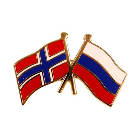 Det så man som kjent også i forrige ol. Vennskaps pin Norge - Russland - Patriotisk