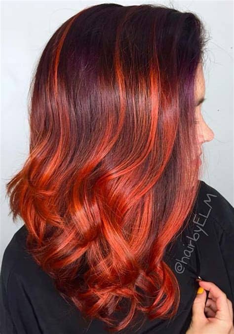 I redye my hair 2x a month and bleach my roots. 100 Badass Red Hair Colors: Auburn, Cherry, Copper ...