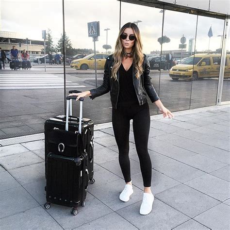 Outfit Para Viajar En Avion Airport Travel Outfits Cute Travel Outfits